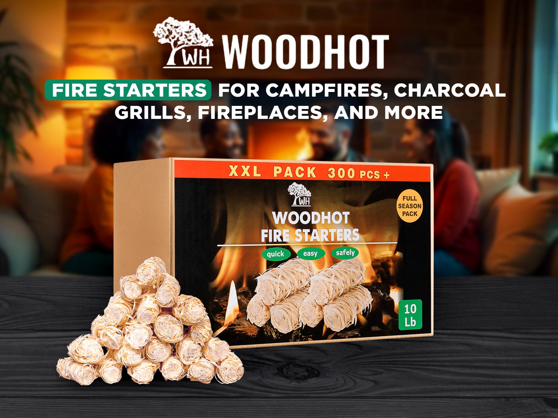 Woodwool firestarter 10LB – WOODHOT