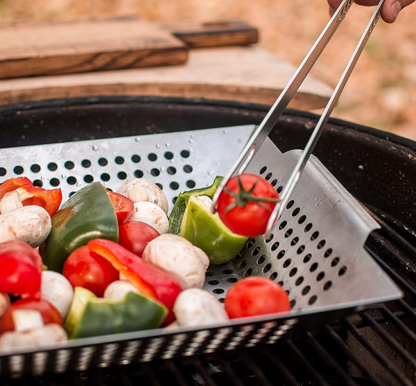 Stainless Steel BBQ Grill Tongs